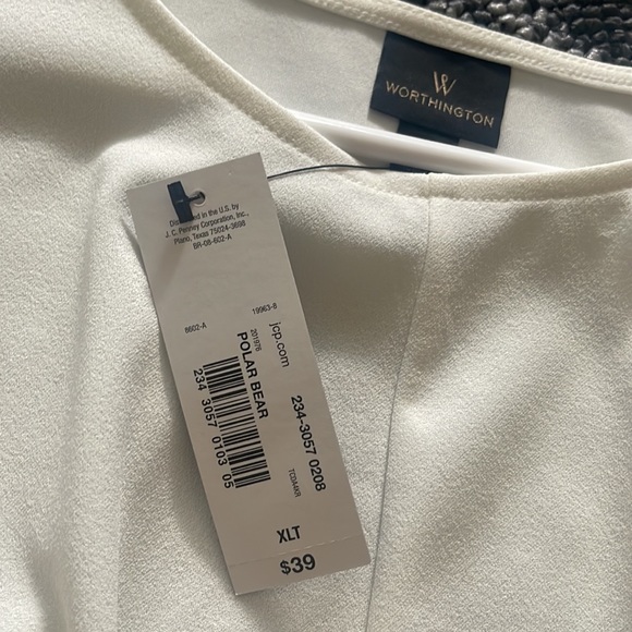 NWT Worthington dress top - Picture 2 of 2